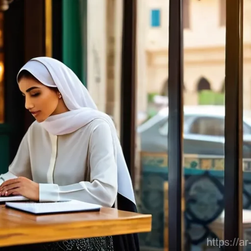 디지털 노마드의 경제적 자립 방법 - **Prompt:** A young, confident professional (male or female, with subtle features that could be from...