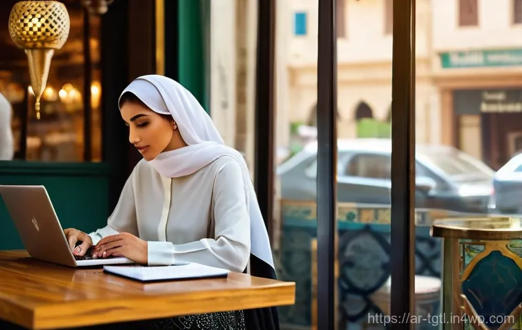 디지털 노마드의 경제적 자립 방법 - **Prompt:** A young, confident professional (male or female, with subtle features that could be from...