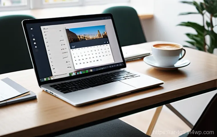 디지털 노마드의 생활 습관 변화 - **Prompt:** A diverse young adult, dressed in modest, contemporary smart-casual clothing (e.g., a lo...