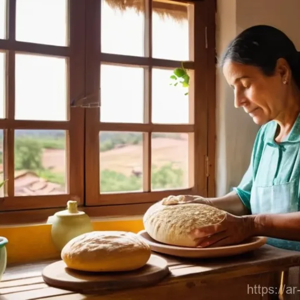 디지털 노마드의 자원 관리와 환경 보호 - A female digital nomad, in her late 20s, with a warm, thoughtful expression, sits in a beautifully d...